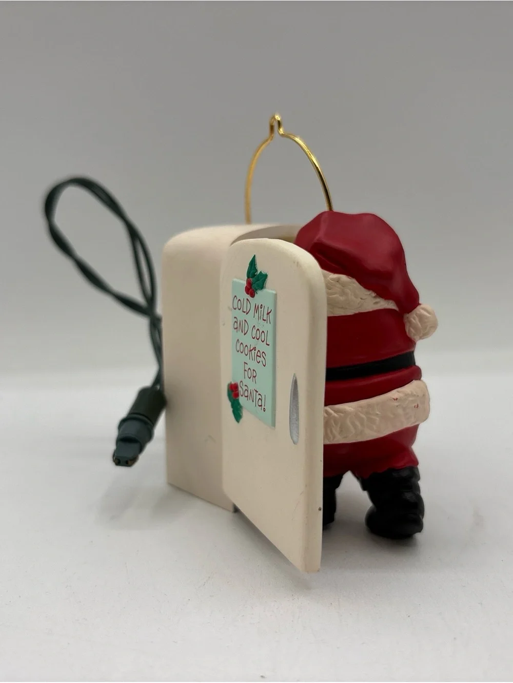 Hallmark Keepsake Dated 1993 Vintage Raiding The Fridge Lighted Ornament Magic
